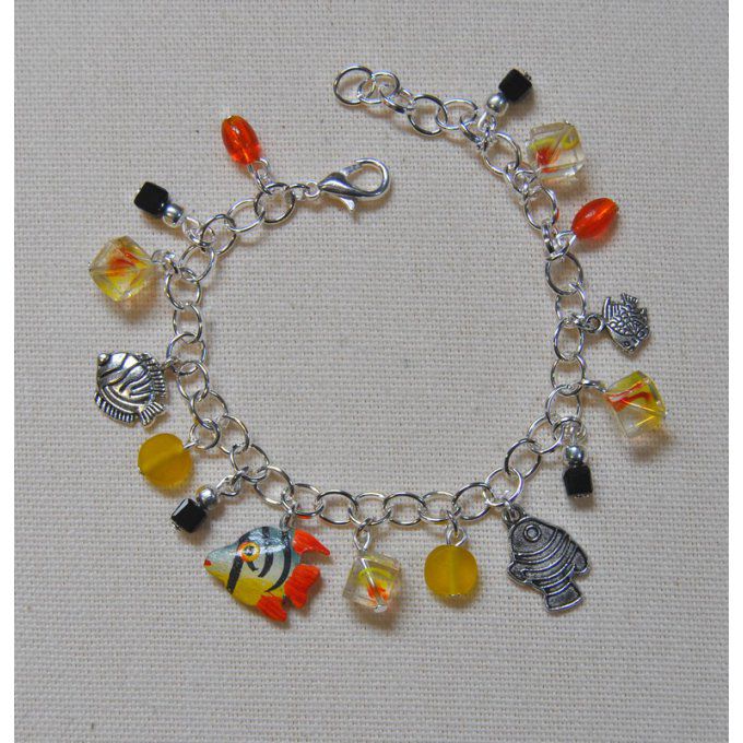 Bracelet POISSONS TROPICAUX