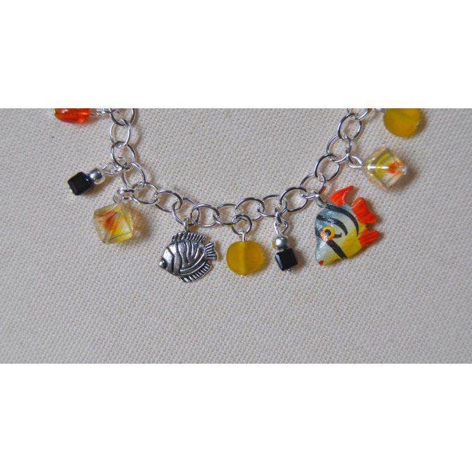 Bracelet POISSONS TROPICAUX