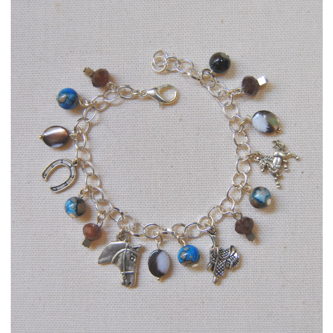 Bracelet CHEVAUX, EQUITATION