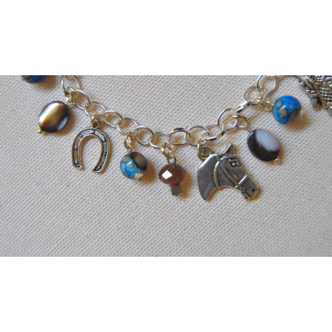 Bracelet CHEVAUX, EQUITATION