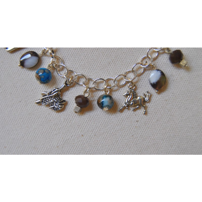 Bracelet CHEVAUX, EQUITATION