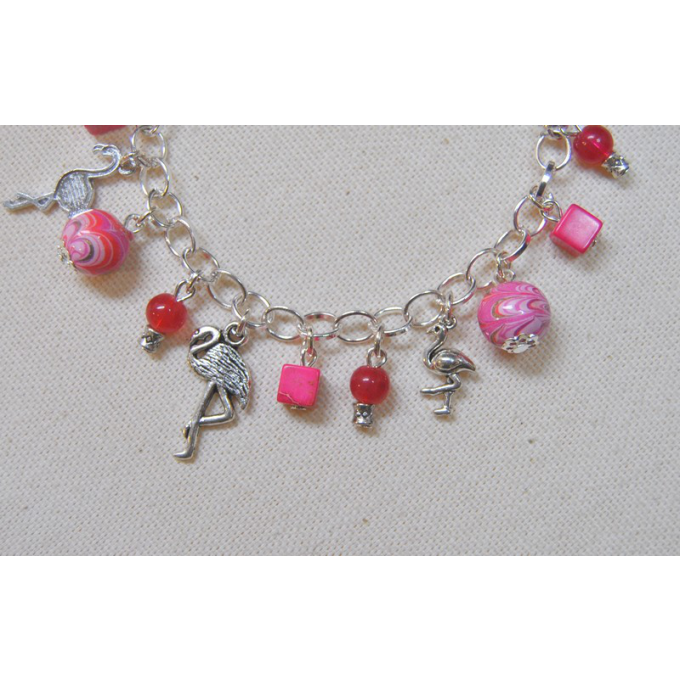 Bracelet FLAMANTS ROSES